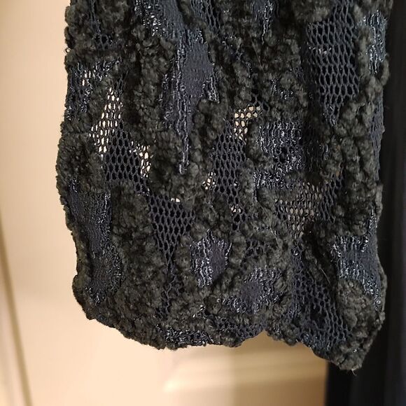 Carole Little Green Lace Maxi Dress Size 6 Witchy Goth Dark Fairy Whimsigoth - Picture 6 of 9